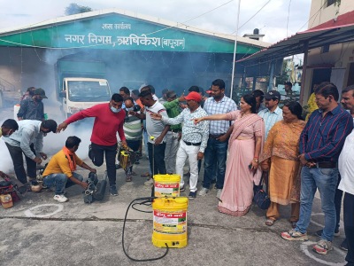 स्वच्छता अभियान के लिए ऋषिकेश महापौर अनीता ममगाई ने झौंकी पूरी ताकत