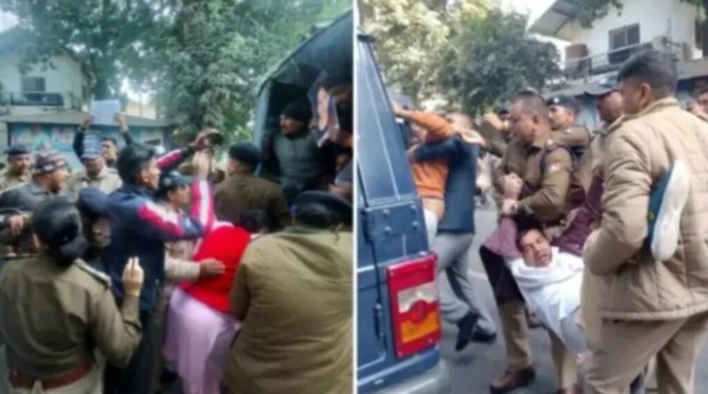 सीबीआइ जांच और वीआइपी के नाम का खुलासा करने की मांग को लेकर 52 दिन से धरने पर बैठे आंदोलनकारियों का फूटा गुस्सा