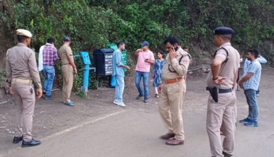 कांवड़ यात्रा को देखते हुए डीएम ने श्री नीलकंठ मार्ग का किया निरीक्षण