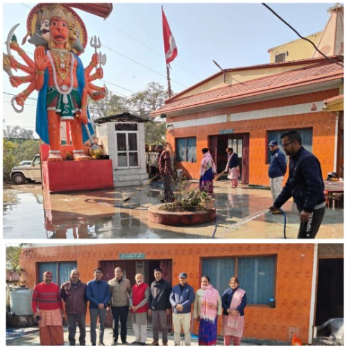 बदरीनाथ-केदारनाथ मंदिर समिति ने श्री राम मंदिर प्राण प्रतिष्ठा कार्यक्रम के मद्देनजर स्वच्छता-जनजागरण अभियान चलाया