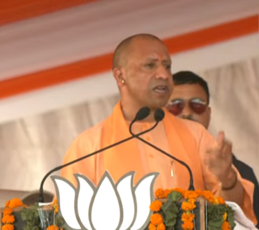 हल्द्वानी में गरजे मुख्यमंत्री योगी, कांग्रेस पर जमकर हमला बोला