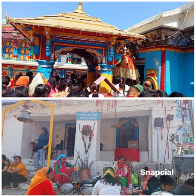 द्वितीय केदार श्री मदमहेश्वर जी के कपाट खुलने की प्रक्रिया यज्ञ हवन के बाद हुई शुरू 