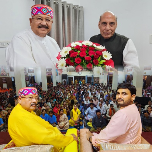 मोदी सरकार में देश का रक्षा तंत्र मजबूत हुआ: महाराज