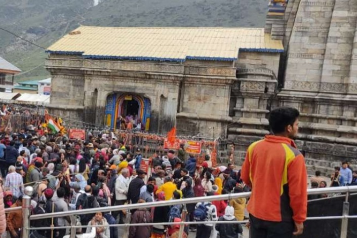 केदारनाथ धाम में उमड़ रहा आस्था का जन सैलाब, अब तक दर्शन को पहुंचे 5 लाख से अधिक श्रद्धालु
