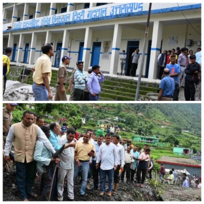 मुख्यमंत्री ने बूढ़ाकेदार क्षेत्र में भूस्खलन प्रभावित क्षेत्र में बचाव एवं राहत कार्य संचालित करने के अधिकारियों को दिए निर्देश