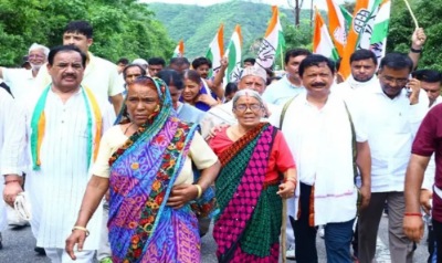 आपदा को देखते हुए कांग्रेस ने केदारनाथ प्रतिष्ठा रक्षा यात्रा की स्थगित
