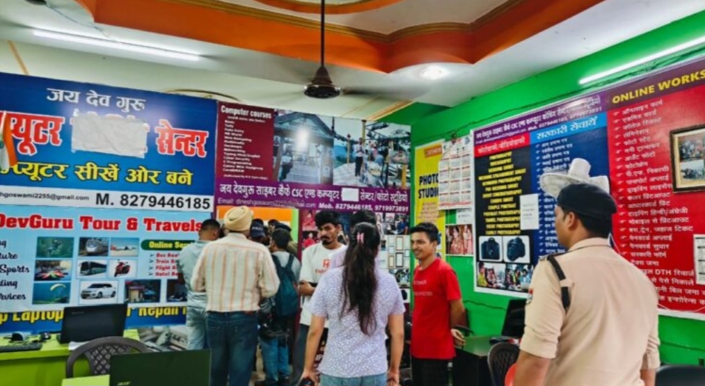 हल्द्वानी शहर के विभिन्न इलाकों में बेसमेंट में चलाए जा रहे कोचिंग सेंटरों में छापेमारी, 6 सेंटर सील