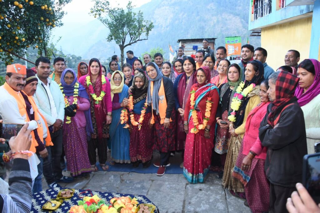 भाजपा की नीतियां महिलाओं और युवाओं को समर्पित, इन दोनों वर्गों का उत्थान हमारी प्राथमिकता: रेखा आर्या