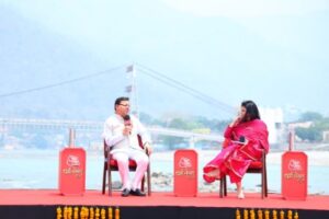 मुख्यमंत्री ने आज तक द्वारा आयोजित धर्म संसद कार्यक्रम में प्रतिभाग किया