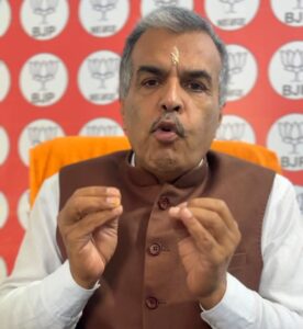 विरोध प्रदर्शन के नाम पर राजनैतिक पर्यटन चला रही कांग्रेस:जोशी