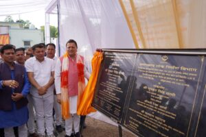मुख्यमंत्री धामी  ने 18 योजनाओं का किया लोकार्पण एंव शिलान्यास