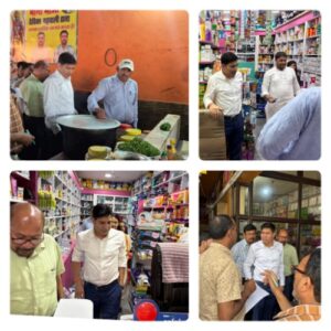स्वास्थ्य सचिव के निर्देश पर FDA टीम का हरिद्वार, हल्द्वानी व उधमसिंहनगर में ताबड़तोड़ छापेमारी 