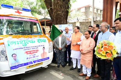 मुख्यमंत्री ने किया पांच मोबाइल मेडिकल यूनिट का शुभारम्भ