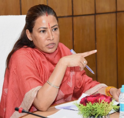 खेल मंत्री रेखा आर्या ने मुख्य सचिव को लिखा पत्र