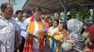 मुख्यमंत्री ने खटीमा में 254 लाख की धनराशि से निर्माणाधीन मां पूर्णागिरी मंदिर का स्थलीय निरीक्षण किया