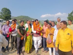 बीकेटीसी अध्यक्ष हेमंत द्विवेदी का कोटद्वार एवं मयंकेश्वर क्षेत्र में नागरिक अभिनंदन