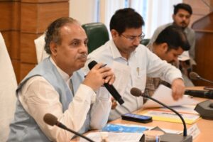 राज्य आपदा प्रबंधन प्राधिकरण के उपाध्यक्ष विनय रूहेला ने की मानसून सत्र को लेकर तैयारियों की समीक्षा
