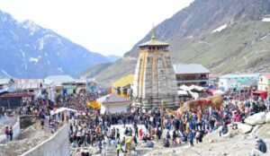दो दिनों में 55 हजार से अधिक श्रद्धालु ने किए बाबा केदारनाथ के दर्शन
