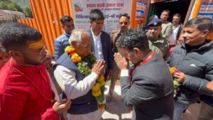 भगवान बदरीविशाल के दर्शन को पहुंचे केंद्रीय मंत्री जीतन राम मांझी, यात्रा व्यवस्थाओंं को सराहा
