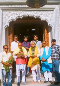 पूर्व मुख्यमंत्री तीरथ सिंह रावत ने किये श्री नृसिंह बदरी ज्योर्तिमठ के दर्शन 