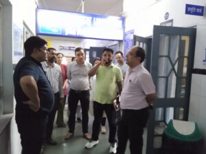 सीएमओ देहरादून ने किया उप जिला चिकित्सालय प्रेमनगर का निरीक्षण