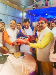 सांसद अनिल बलूनी से मिले बीकेटीसी उपाध्यक्ष ऋषि प्रसाद सती