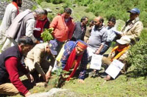 बीकेटीसी उपाध्यक्ष सती के नेतृत्व में बदरीनाथ धाम में वृक्षारोपण कार्यक्रम संपन्न