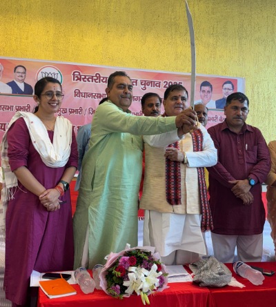 भाजपा अध्यक्ष महेंद्र भट्ट ने किया सभी 12 जिला पंचायत अध्यक्ष सीट पर जीतने का दावा