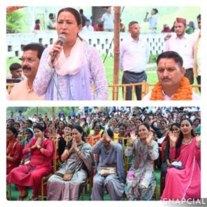 दूसरे चरण के चुनाव में कैबिनेट मंत्री रेखा आर्या ने झोकी ताकत