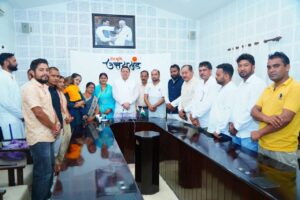 मुख्यमंत्री से रुद्रप्रयाग जिले के त्रिस्तरीय पंचायत चुनाव में नवनिर्वाचित जनप्रतिनिधियों ने की मुलाकात