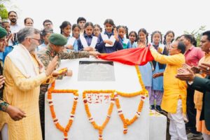 घीड़ी में राष्ट्रभक्ति का नया प्रतीक, मेजर डोभाल स्मृति पार्क का शिलान्यास