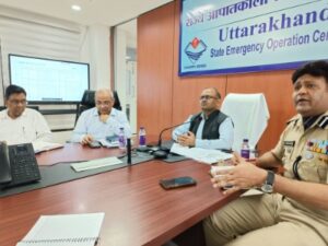 भारी बारिश की संभावना: सचिव आपदा प्रबंधन ने सभी तैयारियां पूर्ण रखने दिए निर्देश दिए