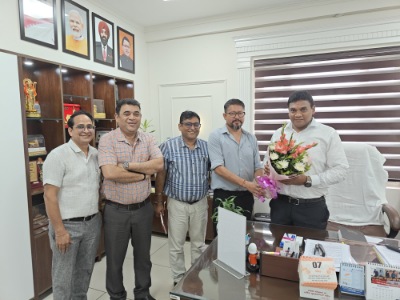 स्वास्थ्य सचिव से मिला प्रांतीय चिकित्सा सेवा संघ का प्रतिनिधिमंडल