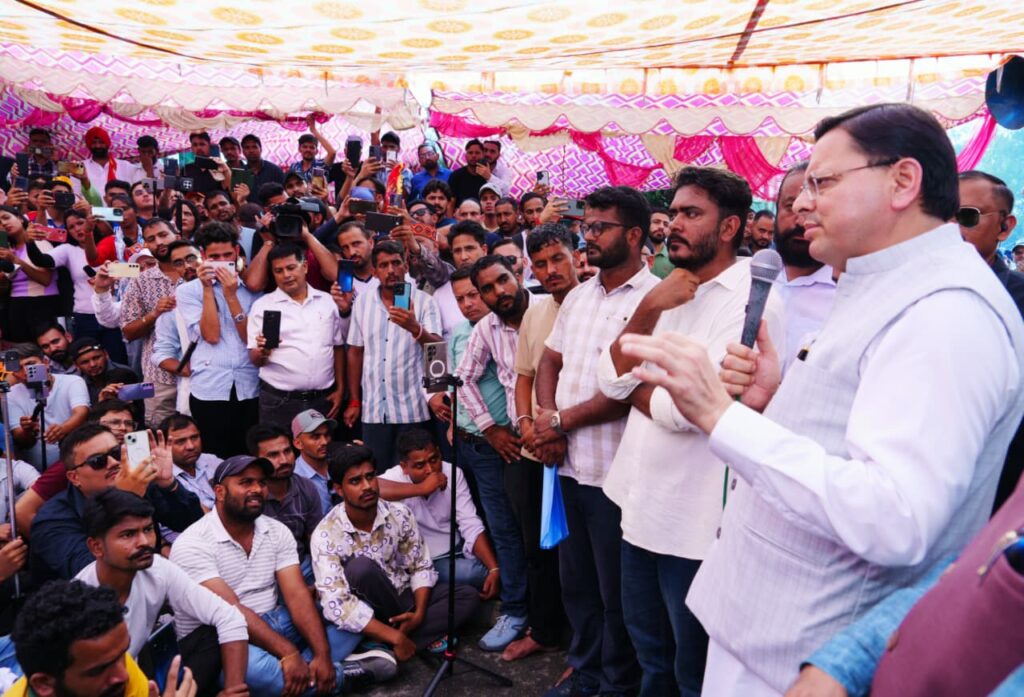 मुख्यमंत्री का छात्रों के आंदोलन पर भावपूर्ण संदेश