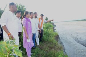 कैबिनेट मंत्री रेखा आर्या ने किया आपदाग्रस्त क्षेत्र का निरीक्षण
