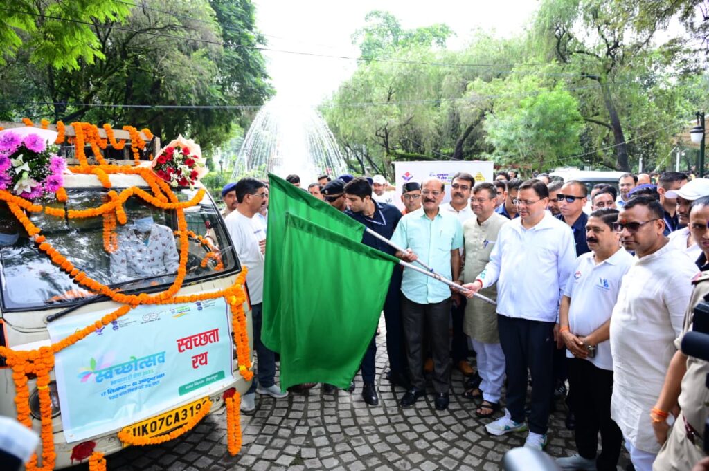 मुख्यमंत्री ने स्वच्छ उत्सव-2025 कार्यक्रम का किया शुभारंभ