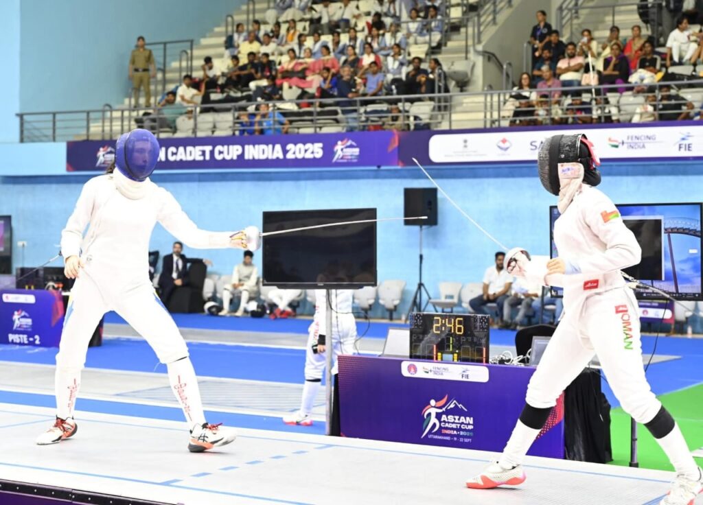 उत्तराखंड में पहली बार एशियन कैडेट फेंसिंग कप का हुआ भव्य शुभारंभ