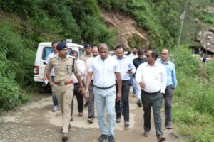 अंतर-मंत्रालय केंद्रीय टीम ने आपदा-प्रभावित क्षेत्रों का किया स्थलीय निरीक्षण