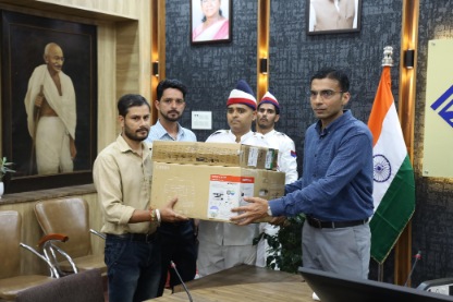 जिलाधिकारी सविन बंसल की पहल, स्वान के कॉप्स होंगे आधुनिक