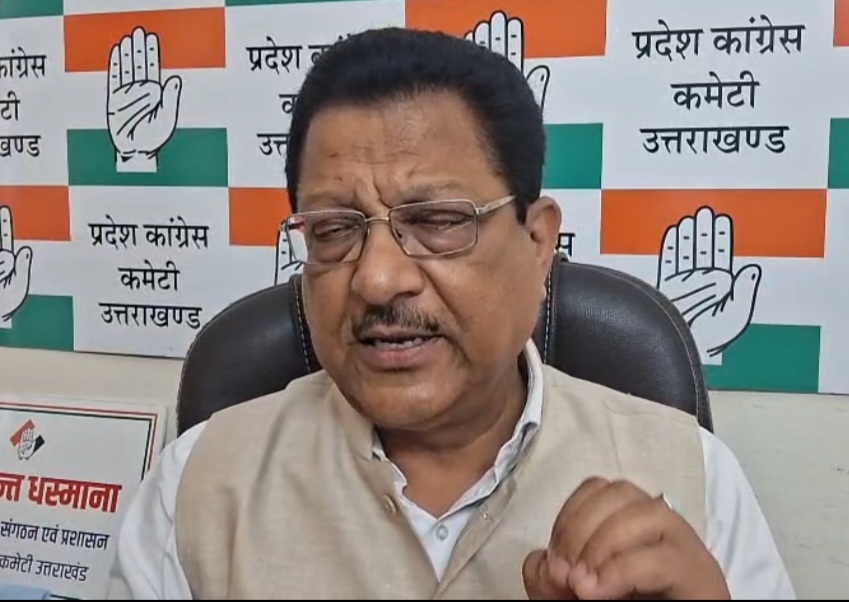 मुख्यमंत्री का पेपर लीक की एसआईटी जांच की घोषणा बेमानी : सूर्यकांत धस्माना