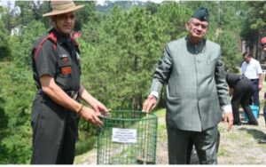 हिमालय दिवस पर सैनिक कल्याण मंत्री जोशी ने किया वृक्षारोपण