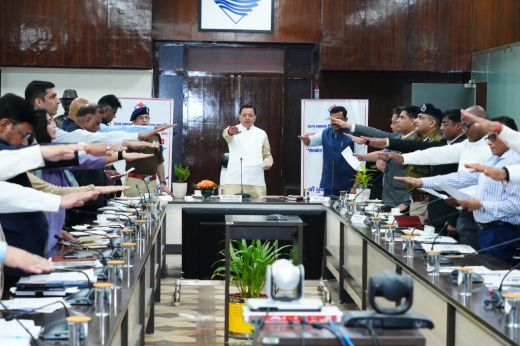 मुख्यमंत्री ने किया ‘‘सतर्कता-हमारी साझा जिम्मेदारी’’ थीम पर आधारित जन जागरूकता कार्यक्रम का शुभारंभ