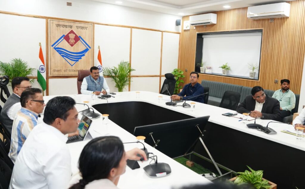 मुख्य सचिव ने कुम्भ मेला 2027 से सम्बन्धित कार्यों की प्रगति की जानकारी ली