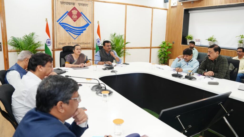 डीरिग्यूलेशन एवं ईज ऑफ डूइंग बिज़नेस पर टास्क फोर्स ने उत्तराखण्ड में की प्रगति की समीक्षा