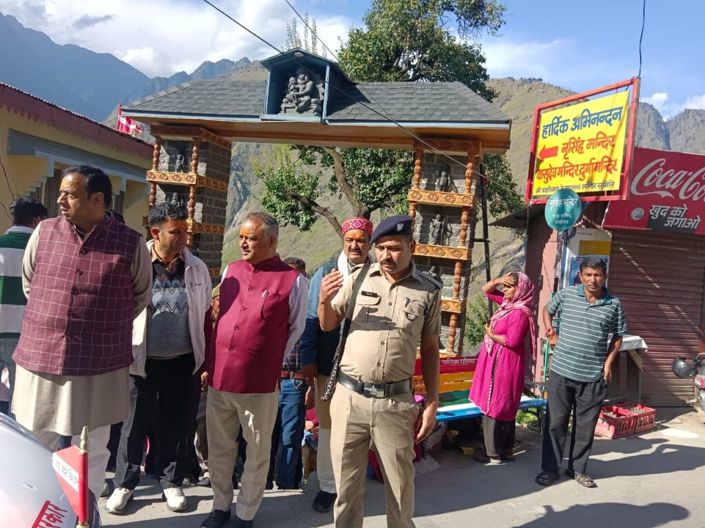 बीकेटीसी अध्यक्ष ने सीता माता मंदिर में किए दर्शन, मंदिर जीर्णोद्धार, सौंदर्यीकरण हेतु किया निरीक्षण 