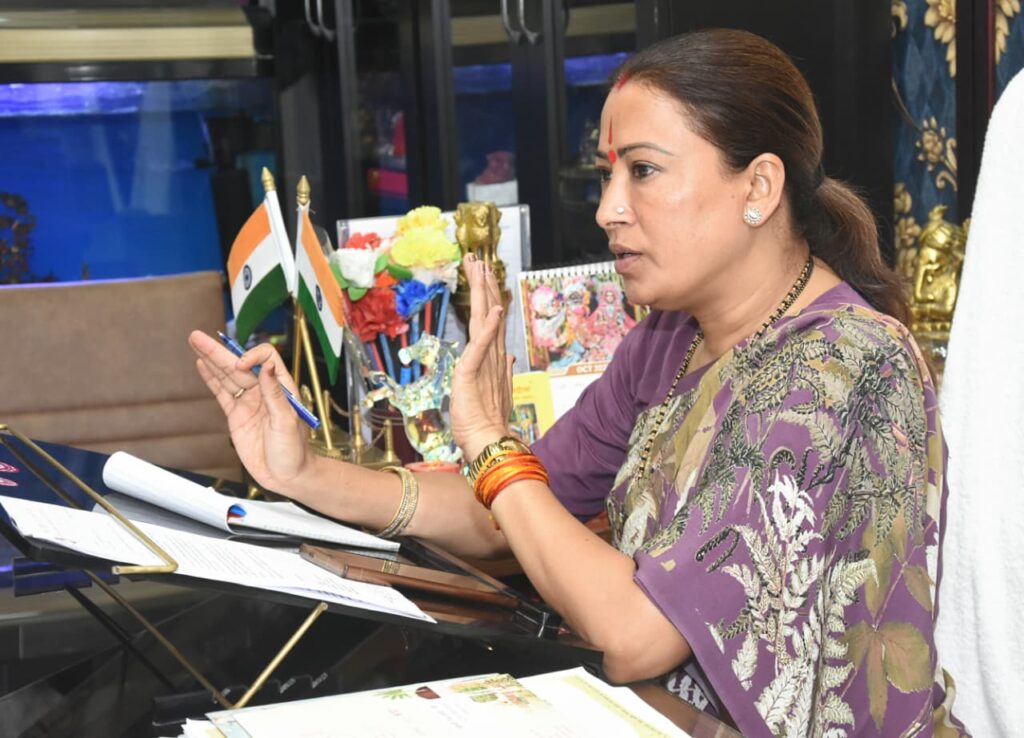 युवा महोत्सव 6 नवंबर से होगा : रेखा आर्या