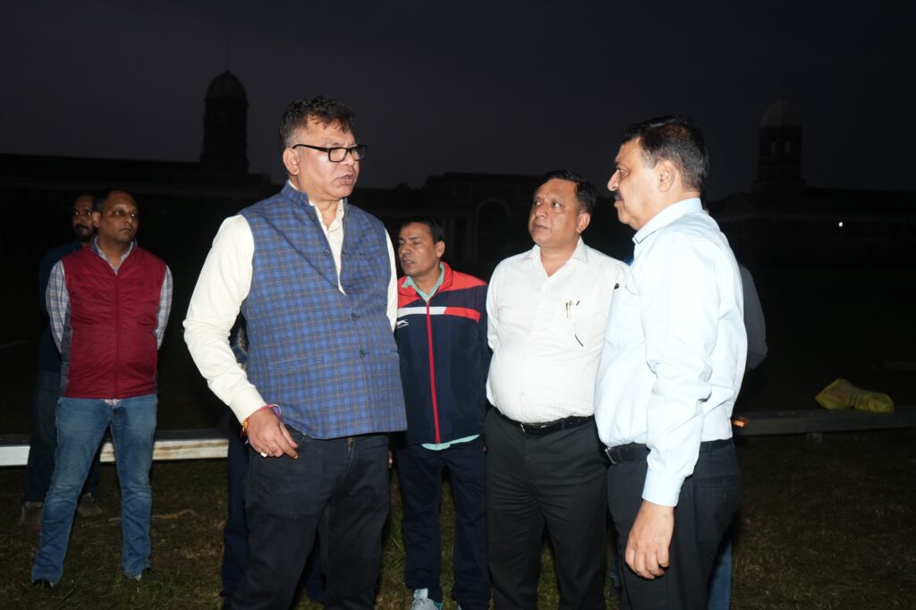 पीएम के प्रस्तावित भ्रमण कार्यक्रम की तैयारियां जोरों पर: गढ़वाल आयुक्त, सूचना महानिदेशक ने एफआरआई का स्थलीय निरीक्षण कर व्यवस्थाओं का लिया जायजा