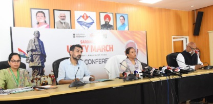 पटेल की 150वीं जयंती पर एकता मार्च : रेखा आर्या