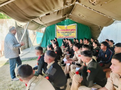 एनसीसी कैडेट्स प्रशिक्षण कार्यक्रम का हुआ शुभांरभ