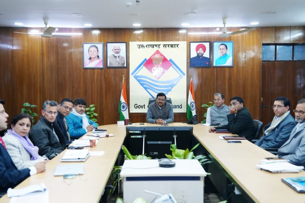 मुख्य सचिव ने सेतु आयोग के कार्यों की समीक्षा की